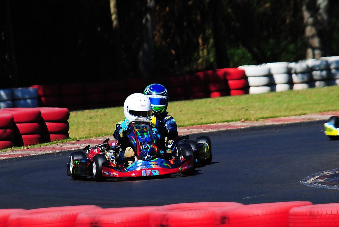 Lorenzo on Track with AFSI Kart Supply