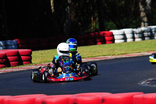 Lorenzo on Track with AFSI Kart Supply